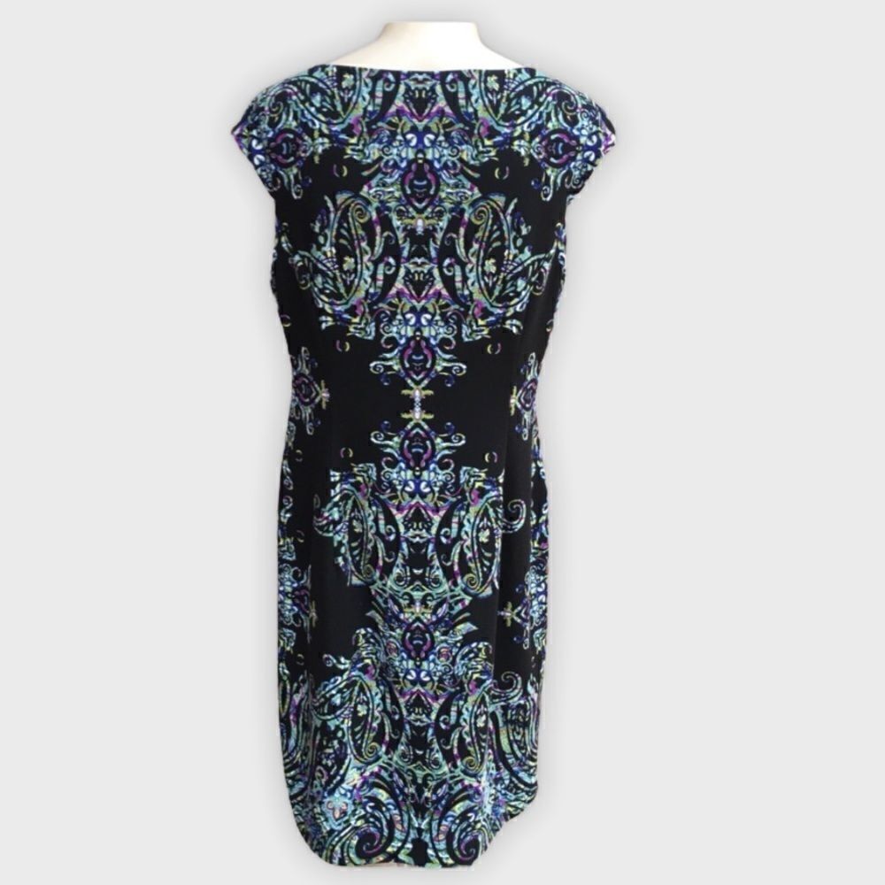 Stitch Fix Wisp Damask Colorblock Bodycon Dress - image 5